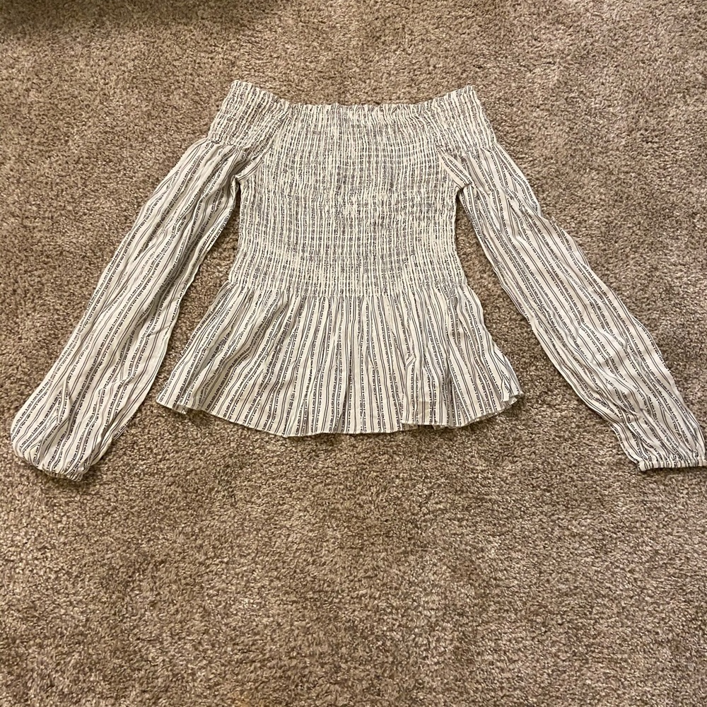 ******SOLD**** not for sale Off the shoulder top